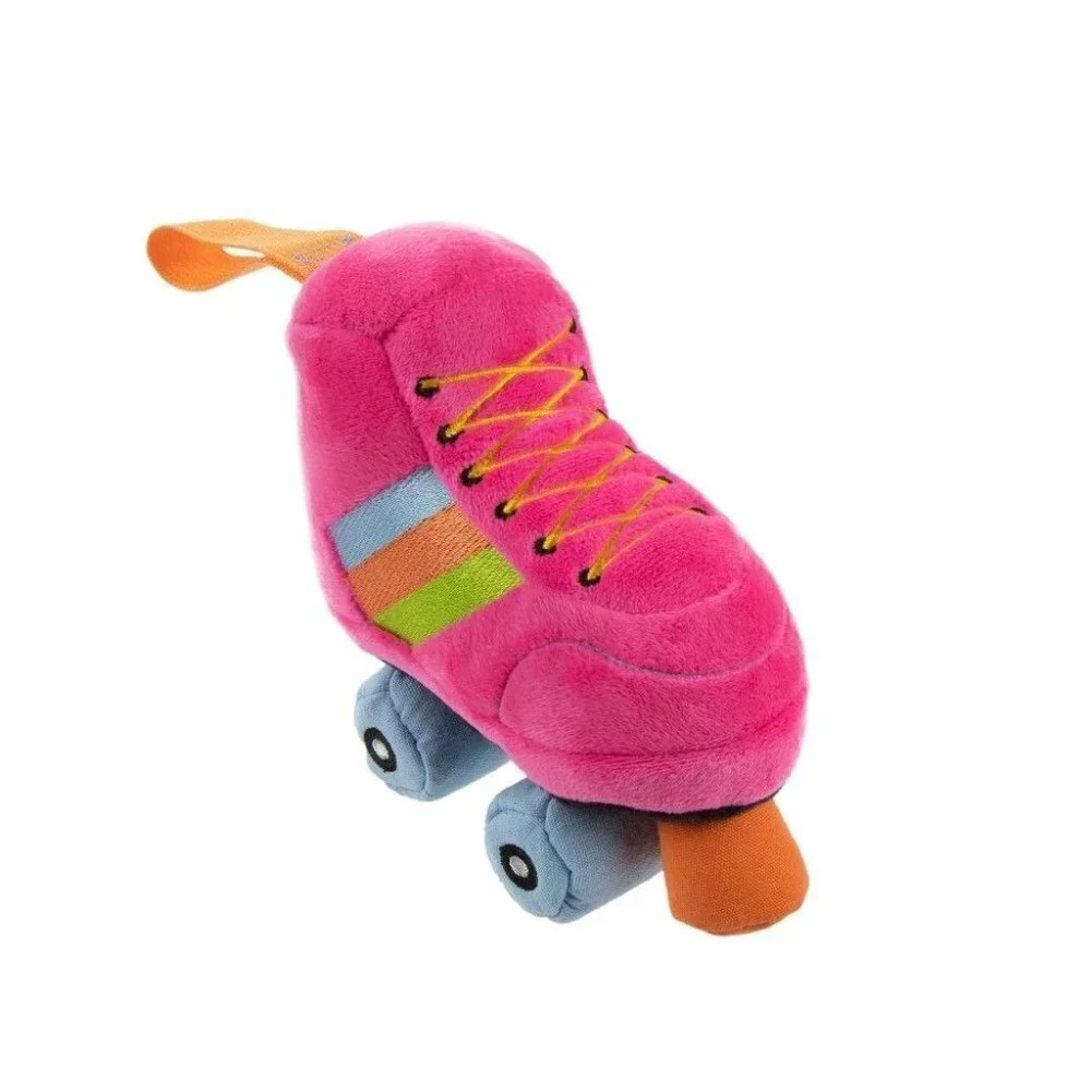 TrustyPup Roller Skate-Retro Madness Dog Toy | Pink